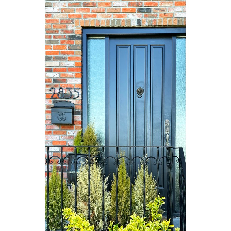 NACH Chelsea Wall Mount Mailbox for Outside, 11.5 x 5