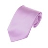 Romario Manzini Solid Standard Men's Necktie (Lavender)