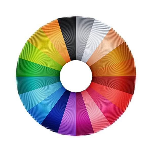 ASTARON ASTARON 3D Pen Filament Refills PLA 20 Colors Random,