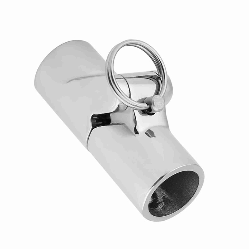 Marine Stainless Steel Folding Swivel Coupling Tube Pipe Connector Boat
