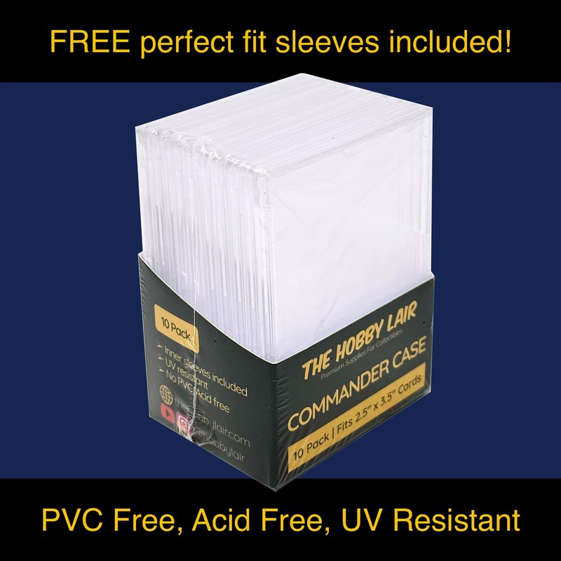 Commander Case Compatible with MTG Commanders & OP Leaders |