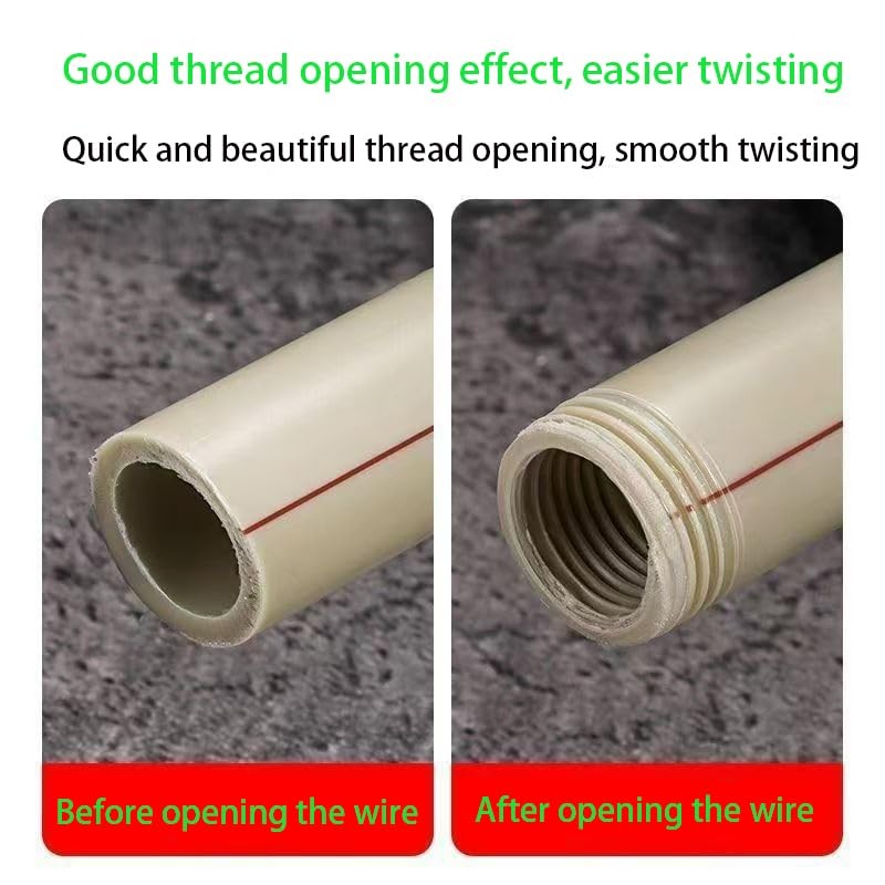 Integrated Internal & External Pipe Threading Tool, Pipe Thread Cutting