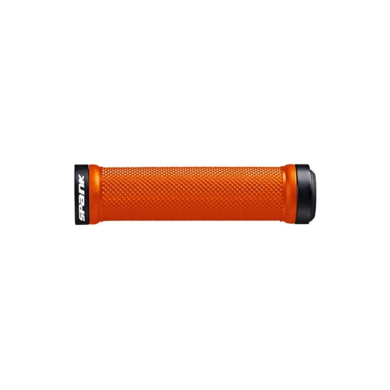 Spank Spoon Orange Unisex Adult Bicycle Grips 130mm