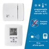 Electraline 59218 – Wireless Digital Thermostat with RF 868 MHz,