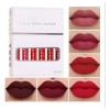 Set De 6 Labiales Lápiz Color Rosa Mate Labial Tornasol