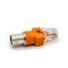 Elecbee BNC Female to RJ45 Male Adapter 180 Degree 50