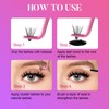 DIY Lash Extension Kit Individual Lashes 30P 0.07C Curl 8-16mm