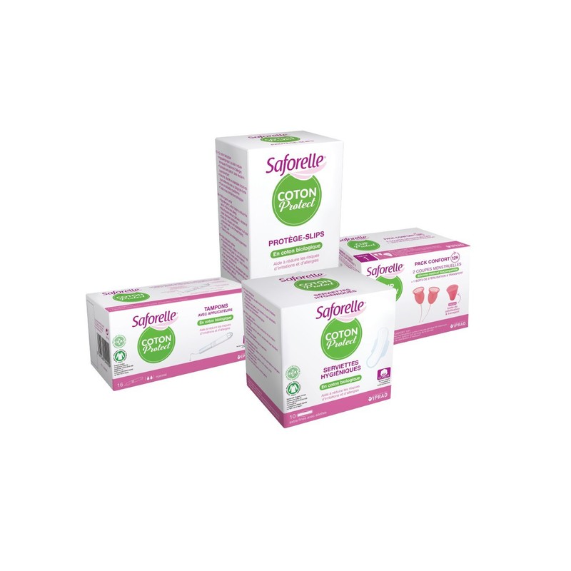 Saforelle Cotton Protect Organic Cotton Hygiene Bags - Pack of