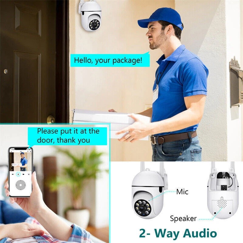2Pcs Yi Lot HD 1080P Wireless Wifi 5G Home Security