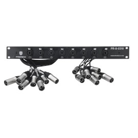 PRORECK 8-Channel Circuit Board Splitter Snake Cables XLR TRS Combo 3ft x 10ft