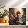 Dragon Greeting Card 145 x 145mm