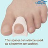 Chiroplax Gel Toe Spacers Separators Corrector Bunion Relief Overlapping Hammer