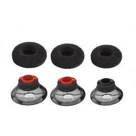 SML 3Pack Ultra Comfort Eartips with Foam Covers Replacement for Plantronics Voyager 5200/5220 /5210 Series Bluetooth Headset