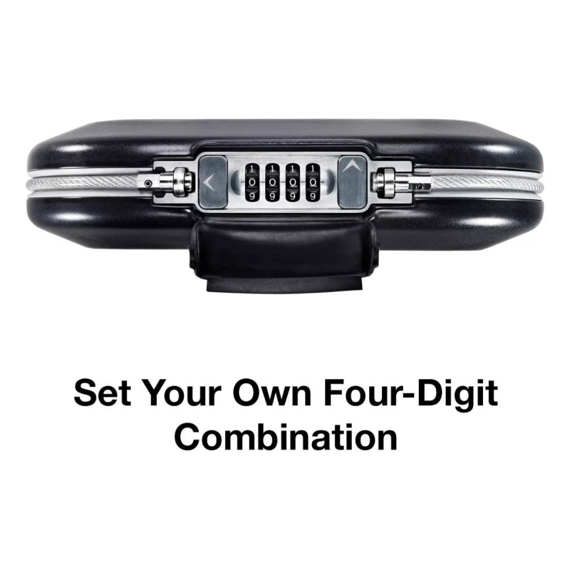 Master Lock Caja Seguridad Portátil Masterlock Resistente A Agua C/cable