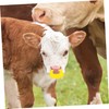 CIYODO 10pcs Calf Weaner Nose Clip Plastic Calf Weaning Tool