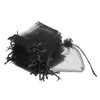 PATIKIL Organza Bags, 100 Pcs 3.54x2.8 Inch Drawstring Mini Pouches