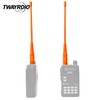 TWAYRDIO 144/430MHz Dual Band Radio Antenna SMAP Connector 19.8CM for