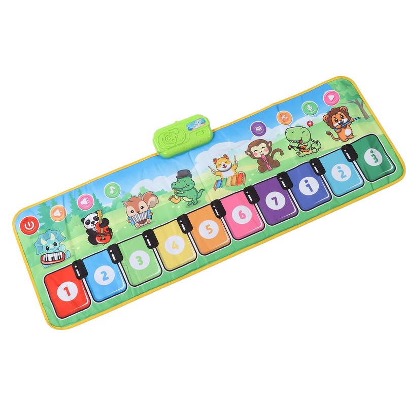 Kids Musical Mat Educational Folding Portable Toddlers Music Floor Keyboard