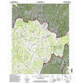YellowMaps Newland NW NC topo map, 1:24000 Scale, 7.5 X 7.5 Minute, Historical, 1994, Updated 1998, 26.8 x 22 in - Paper