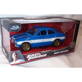 jada FAST & FURI0US Brians Ford Escort MK1 car 1:24 scale diecast model