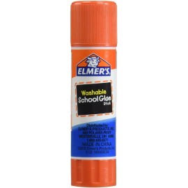 Elmer's Disappearing Purple School Glue Sticks, 0.21 Ounce Each, Pack of 4