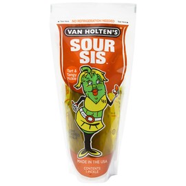 Van Holten's Pickles - Sour Sis Pickle-In-A-Pouch - 6 Pack