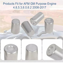 Michigan Motorsports AFM DOD Oil Block Off Plugs Gen IV LS & Gen V LT 2005-2019 Set of 8 L99 L83 L86
