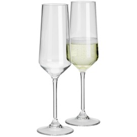 Flamefield Savoy Prosecco/Champagne Glasses - Pack of 2