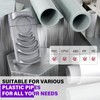 Plastic Pipe Deburring Tool Professional Effective 1 1/4‑4in PVC Tubing