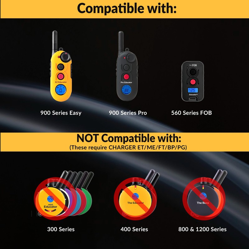 Educator Dual Lead Charger for Easy, Pro and FOB Series