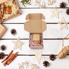 PHAREGE 4x4x2 inch Shipping Boxes Bulk 50 Pack Brown, Tab Lock Tuck Top Mailer Boxes for Packaging Small Business, Small Cardboard Gift Boxes for Wrapping Mailing Present