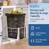 Insputer Pull Out Trash Can Under Cabinet with Soft-Close Slides,
