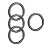 TI-MULTI (Ti) Titanium Black Key Holder Ring Lightweight Outer 0.8