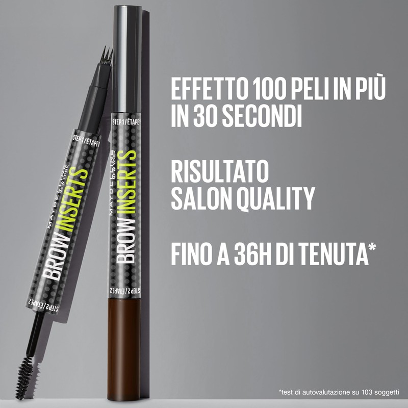 Maybelline New York BROW INSERTS DEEP BROWN 5