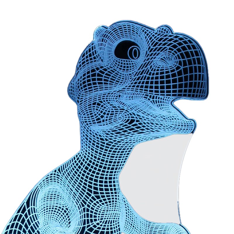 Dinosaur Series Colorful 3D Night Light LED Touch 16 Color