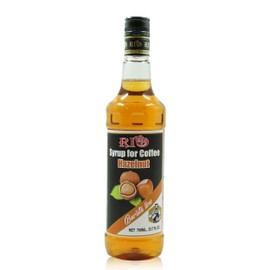 RIO Hazelnut Flavored Coffee Syrup 700ml – Warm and Nutty, Perfect for Hot or Iced Coffee and Desserts