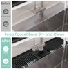 24 Inch Silicone Faucet Mat for Kitchen Sink Splash Guard