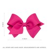 Wee Ones Girls' Satin Bowtie with Twisted Wrap and Whimsy