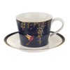 Portmeirion Home & Gifts Chelsea Cup and Saucer, 230 x 185 x 95 cm, Navy