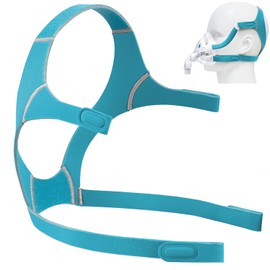 F20 Headgear for Airfit/Airtouch, Adjustable Cpap Mask Headgear, Comfortable Cpap Mask Strap Accessories with Strong Hook and Loop for Airfit/AirTouch F20 Strap, L Size For Big Face