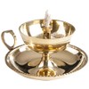 Berk - Inner Worlds 8 cm Incense Brass Ghee Lamp