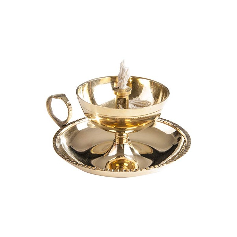 Berk - Inner Worlds 8 cm Incense Brass Ghee Lamp