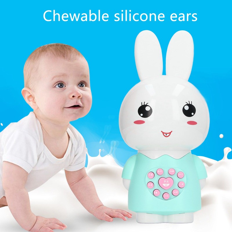 Bunny Musical Learning Toy Early Educational Light Electronic Musical Learning