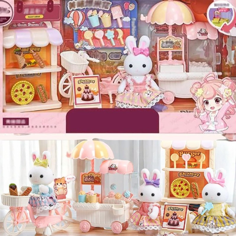 SQAQS Dollhouse, The Dollhouse, My Dream House, Multicoloured, House of