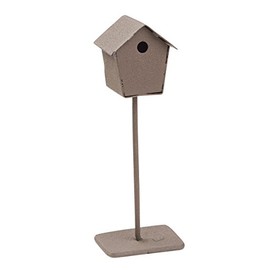 Lyss Miniature Bird House 3 x 10 x 2.5 cm Metal