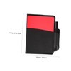 Kisangel Soccer Referee Kit Red Yellow Cards Whistle Notebook for