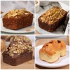 CAKETIME Mini Loaf Pans, Metal Reinforced Frame Silicone Mini Bread