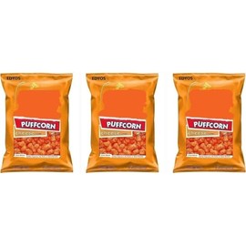 EDYOS Cheese Puffcorn 4.25 oz. (3 Pack)
