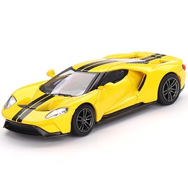Truescale Miniatures GT Triple Yellow with Black Stripes Limited Edition to 1800 Pieces Worldwide 1/64 Diecast Model Car MGT00613