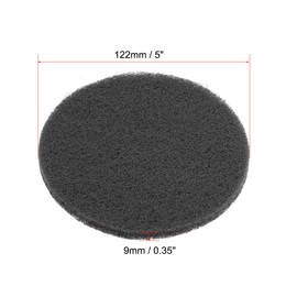 sourcing map 5 Inch 800 Grit Drill Power Brush Tile Scrubber Scouring Pads Cleaning Tool 5pcs